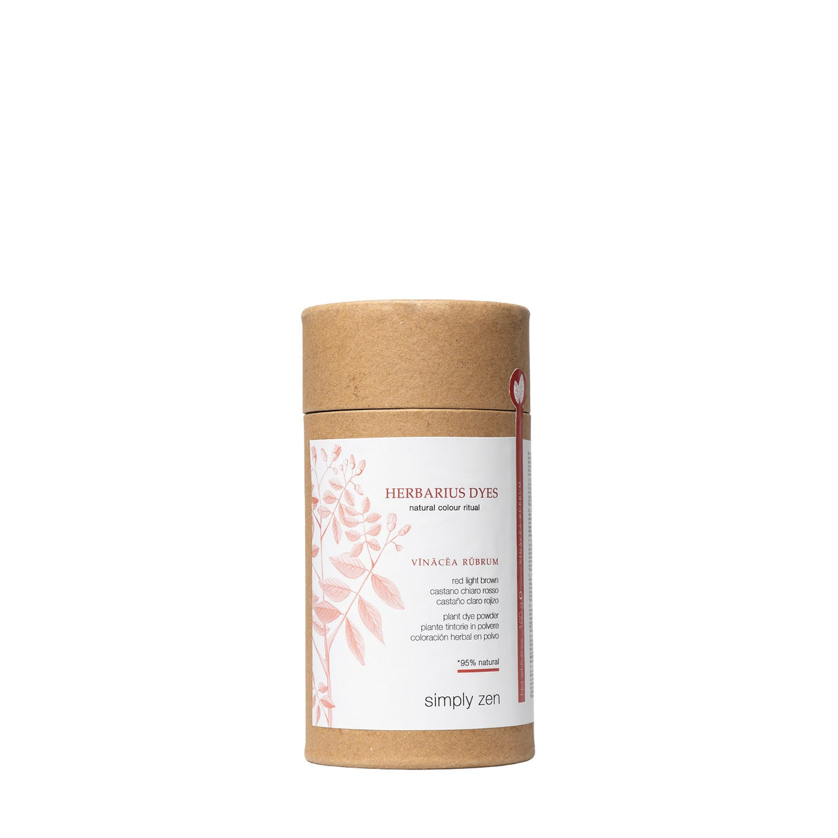 SZ HERBARIUS DYES 160 gr VINACEA RUBRUM / Châtain clair rouge
