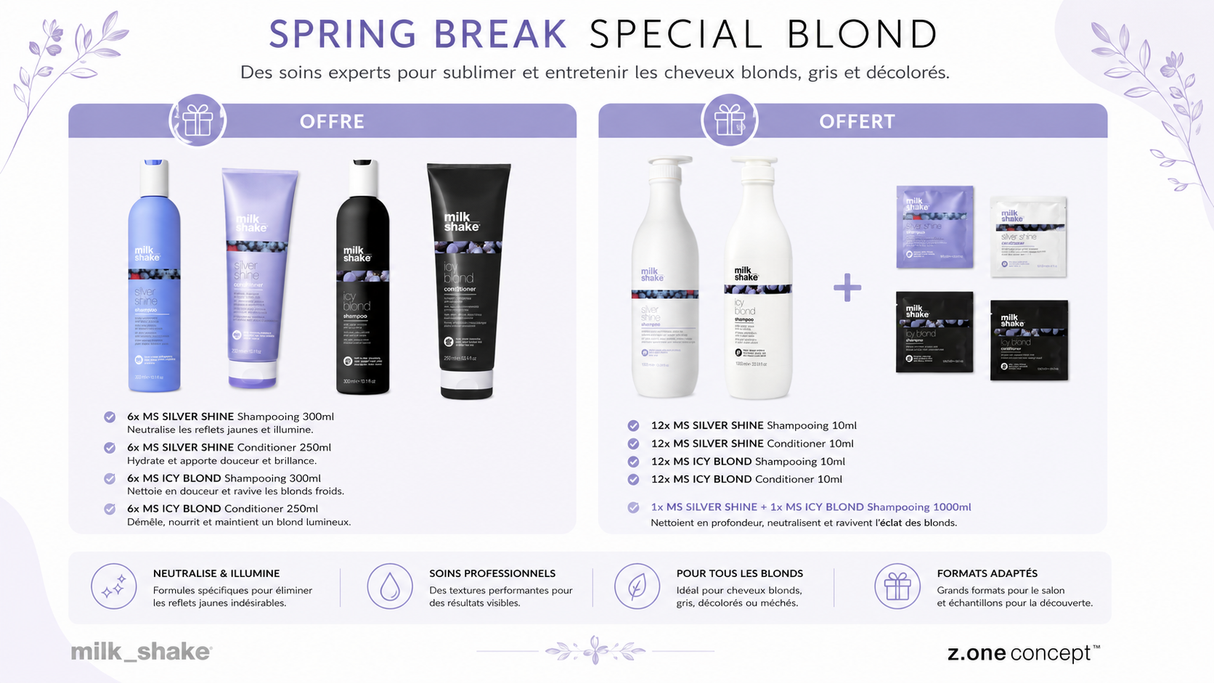 DISTRI/MILKSHAKE - SPRING BREAK SPĂCIAL BLOND