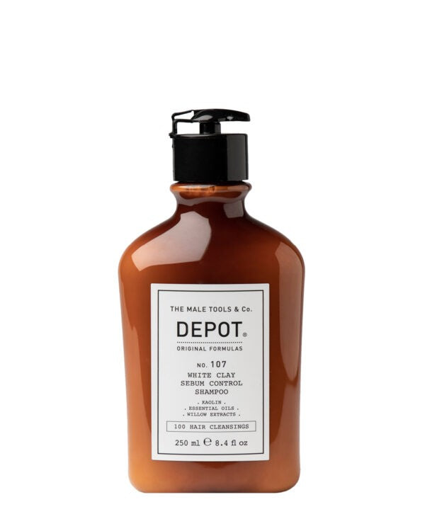 DEPOT NO. 107 White Clay Sebum Control Shampoo