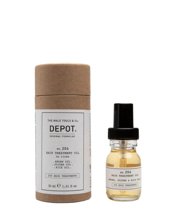 DEPOT NO. 204 Hair Treatment Oil .No Rinse.