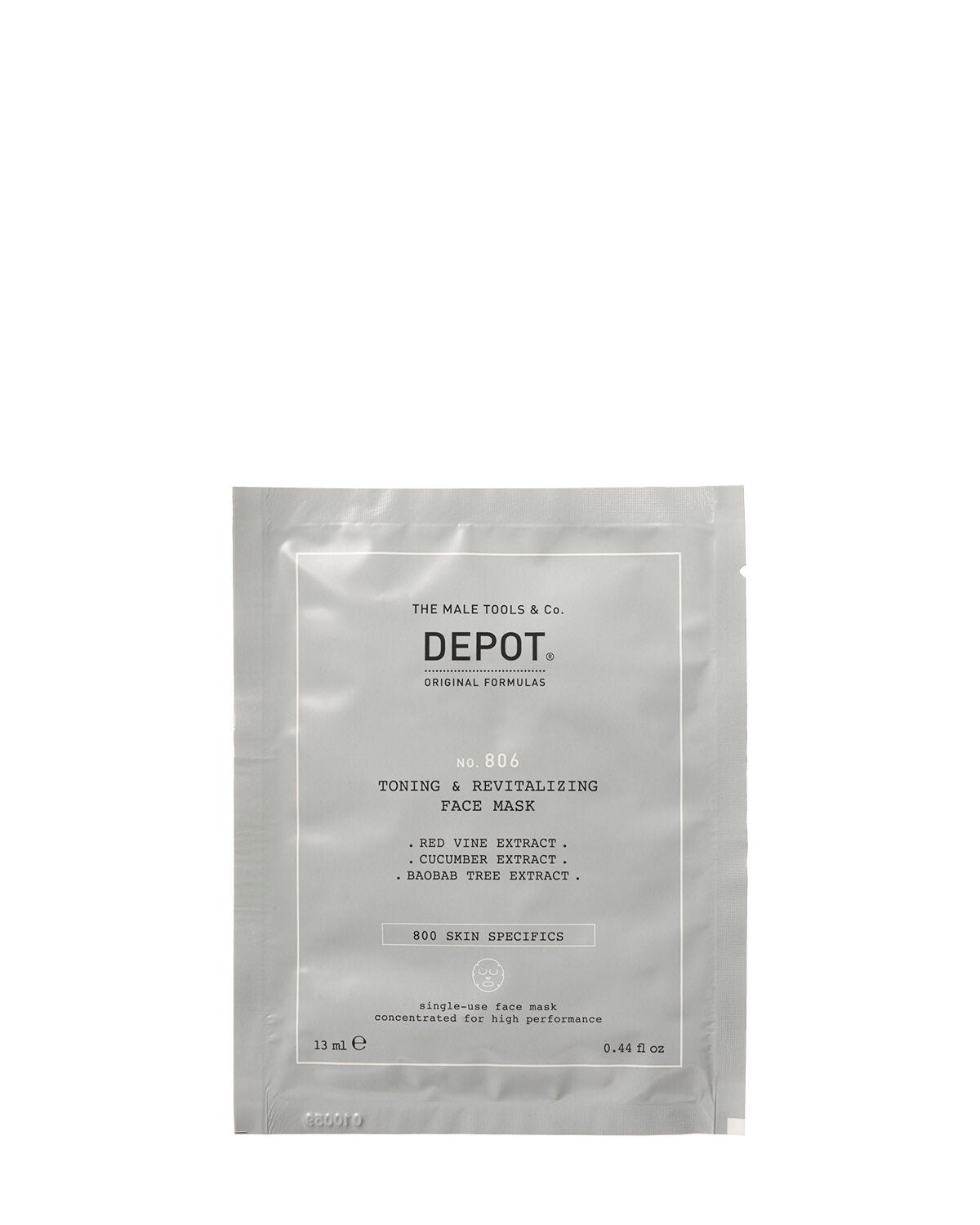 DEPOT NO. 806 Toning & Revitalizing Face Mask
