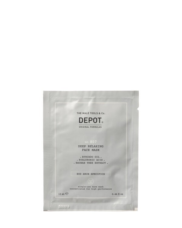 DEPOT NO. 807 Deep Relaxing Face Mask