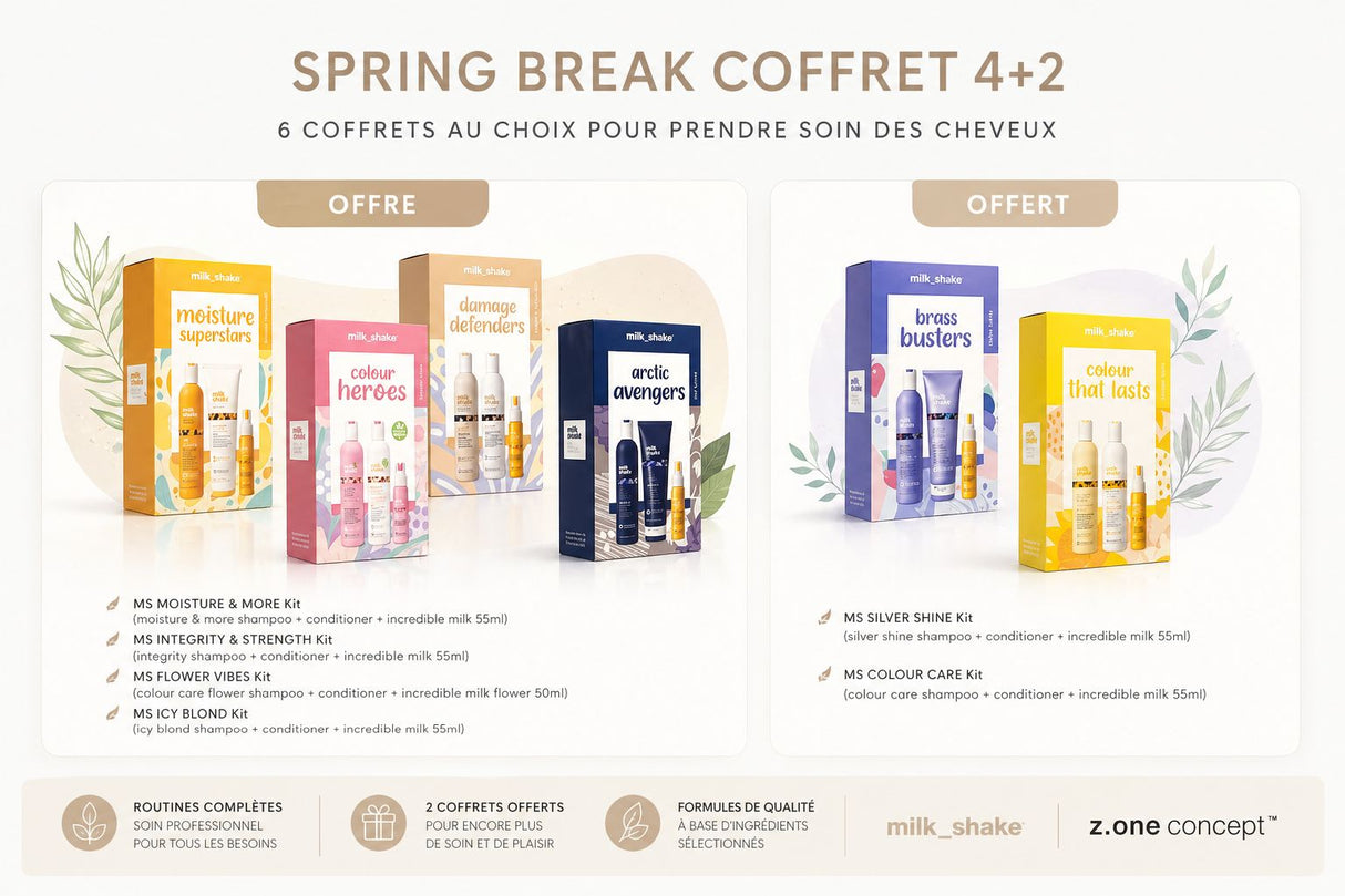 MILKSHAKE - SPRING BREAK COFFRET 4+2 FĂTES DES MERES