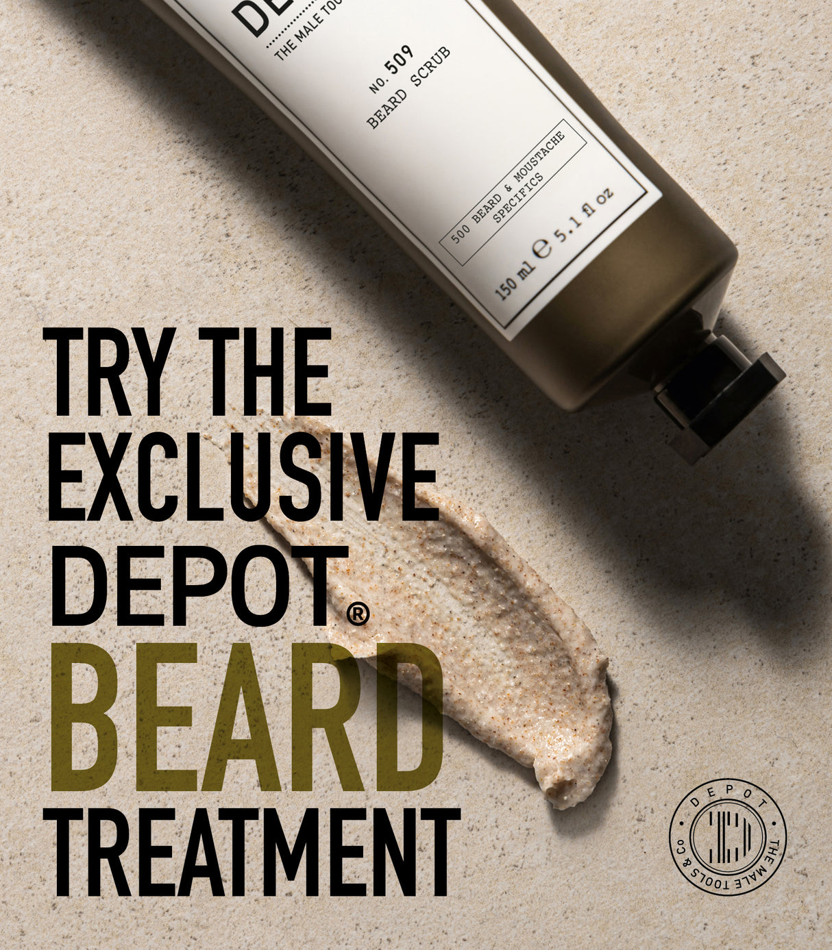 DEPOT NO.509 Beard Scrub 150ml
