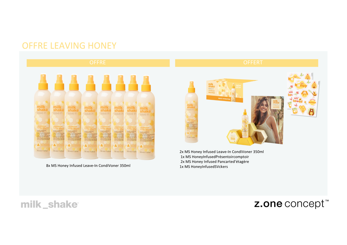 MILKSHAKE - OFFRE LEAVING HONEY