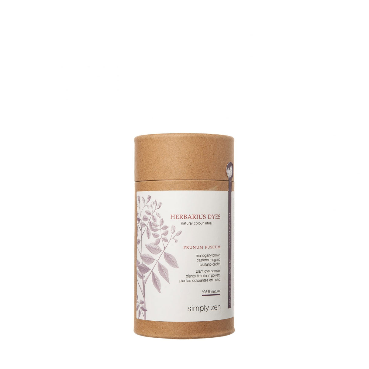 SZ HERBARIUS DYES 160 gr PRUNUM FUSCUM / châtain acajou