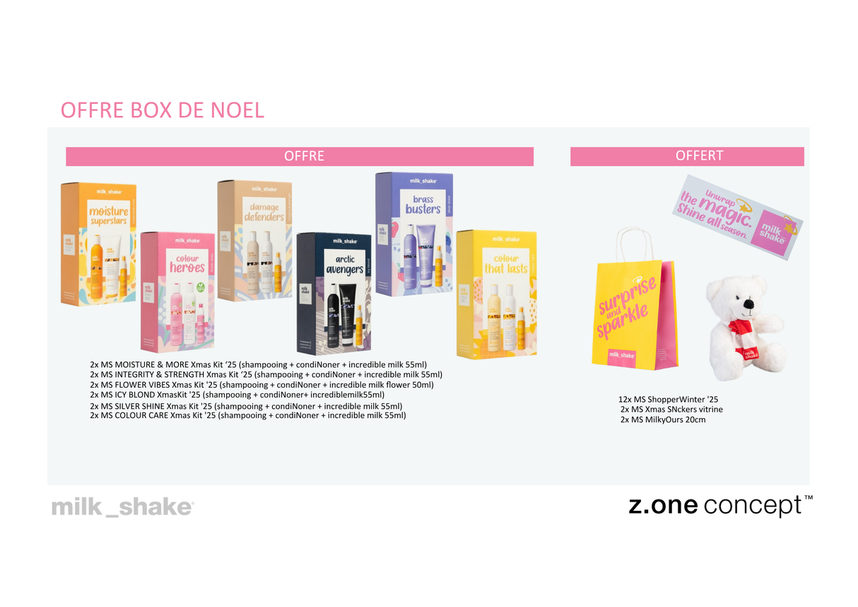 MILKSHAKE - OFFRE BOX DE NOEL '25