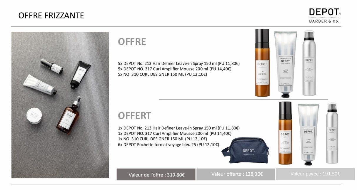 DEPOT - OFFRE FRIZZANTE