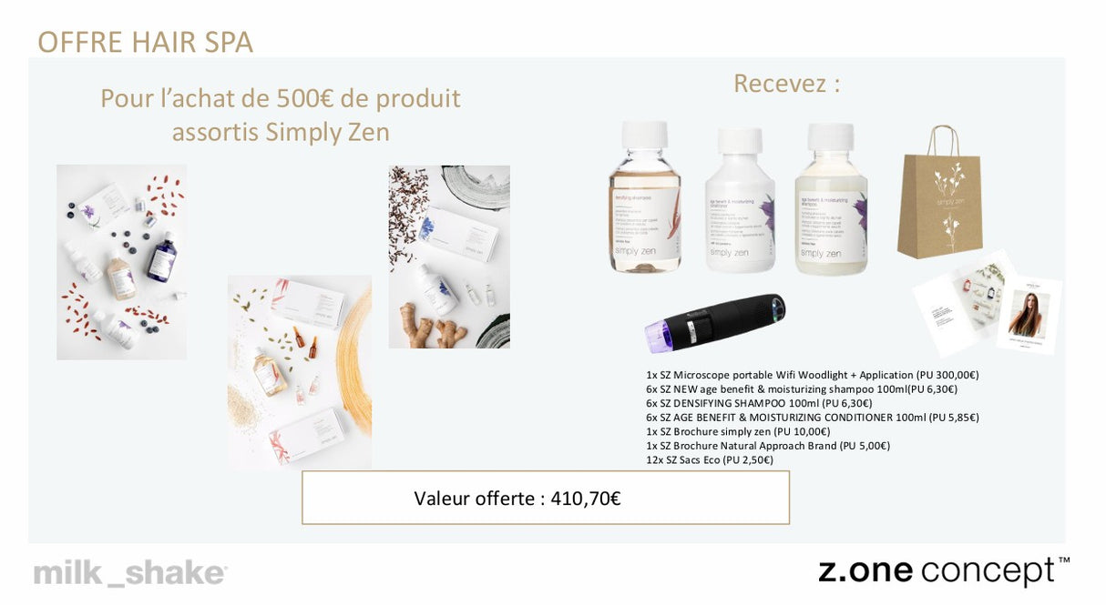 SIMPLYZEN - OFFRE HAIR SPA