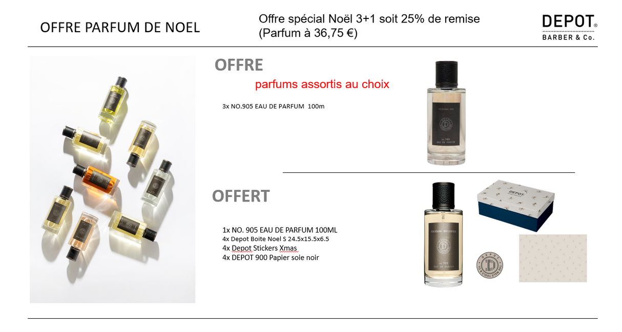 DEPOT - OFFRE SPÉCIALE PARFUM NOËL 2025