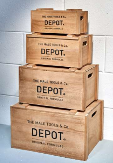 EXPO BOX .L 42X31X24 Caisse en Bois