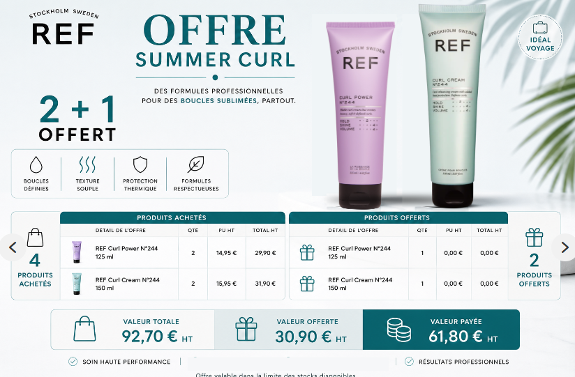 REF - OFFRE SUMMER CURL