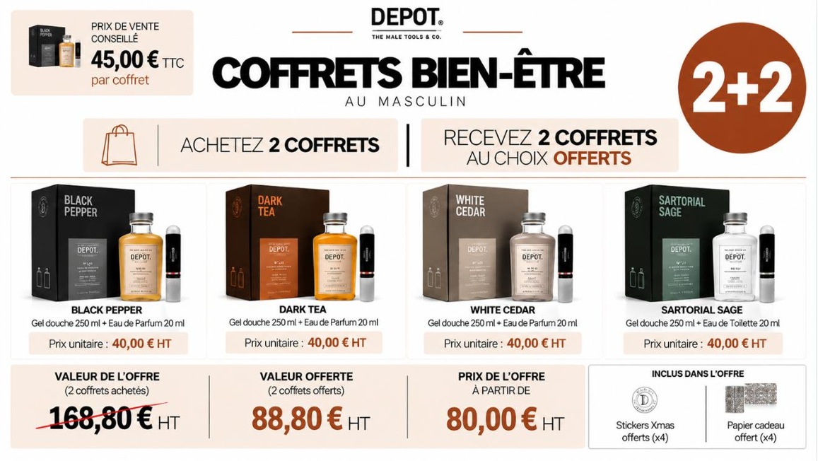 DEPOT - OFFRE COFFRET BIEN-ÊTRE