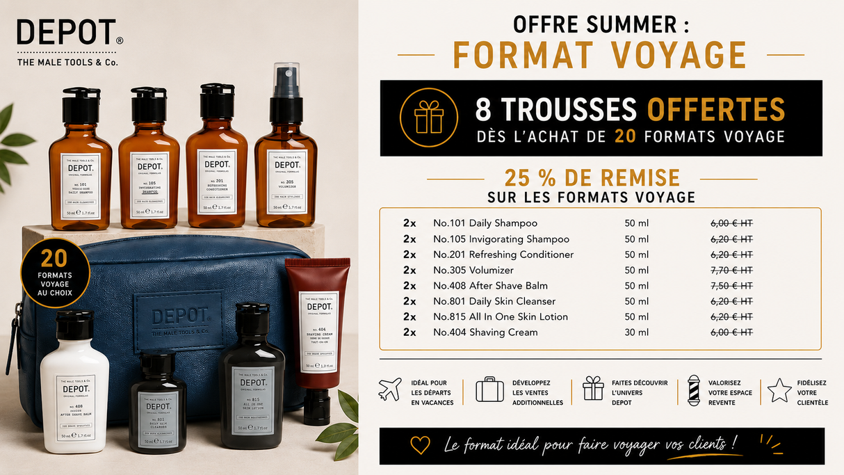 DEPOT - OFFRE SUMMER : FORMAT VOYAGE