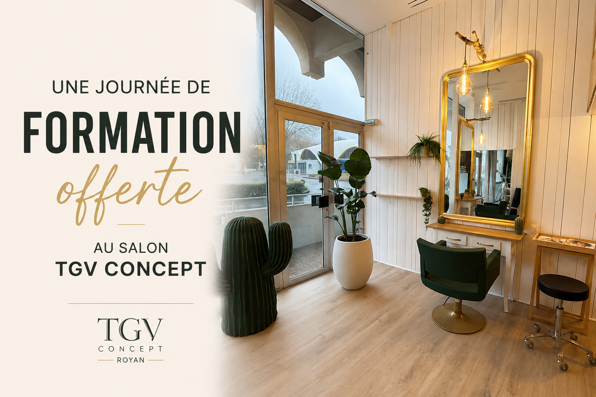 UNE JOURNÉE DE FORMATION OFFERTE AU SALON TGV CONCEPT