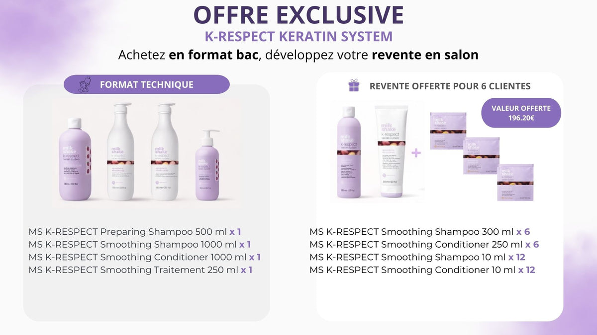MILKSHAKE - OFFRE REVENTE K-RESPECT