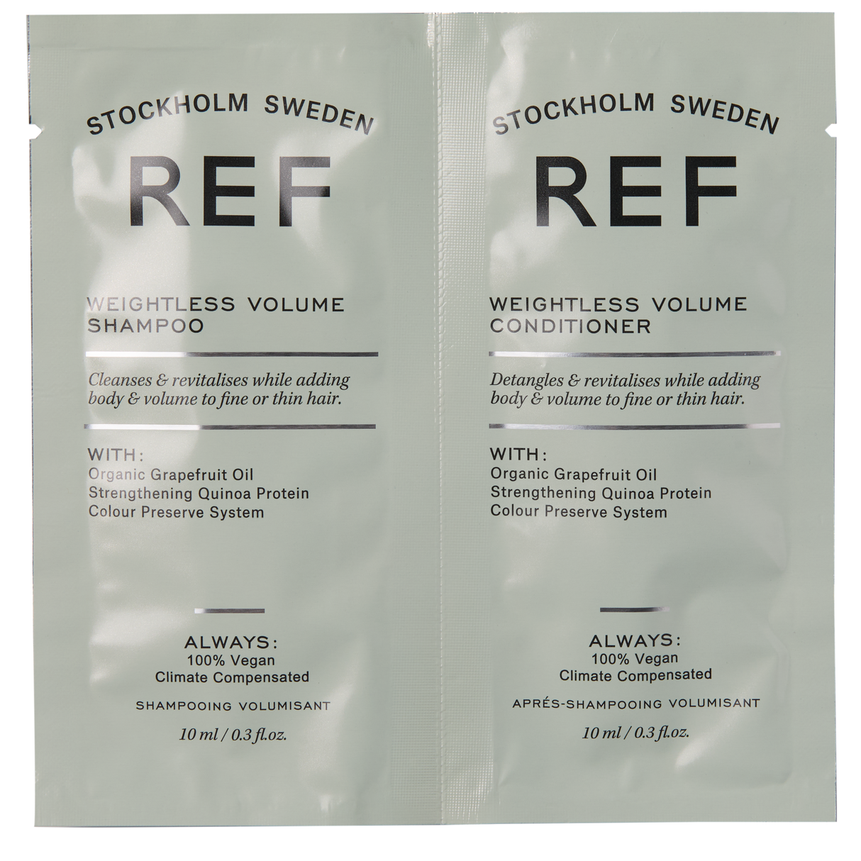 REF Weightless Volume Shampoo + Conditionneur 10 ml
