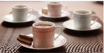 Set café Laville / Laville set 4 tasses