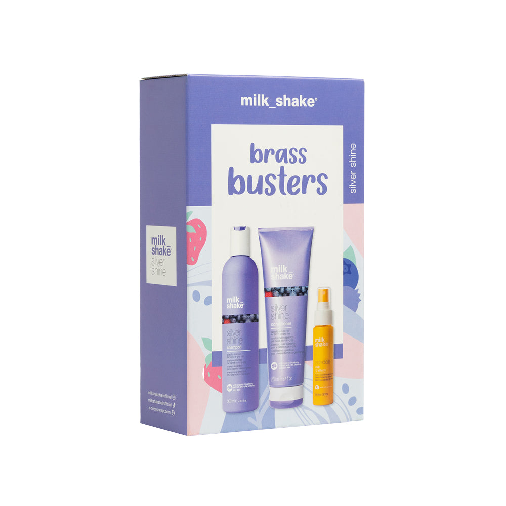 MS SILVER SHINE Xmas Kit '25 (silver shine shampoo + conditioner + incredible milk 55ml)