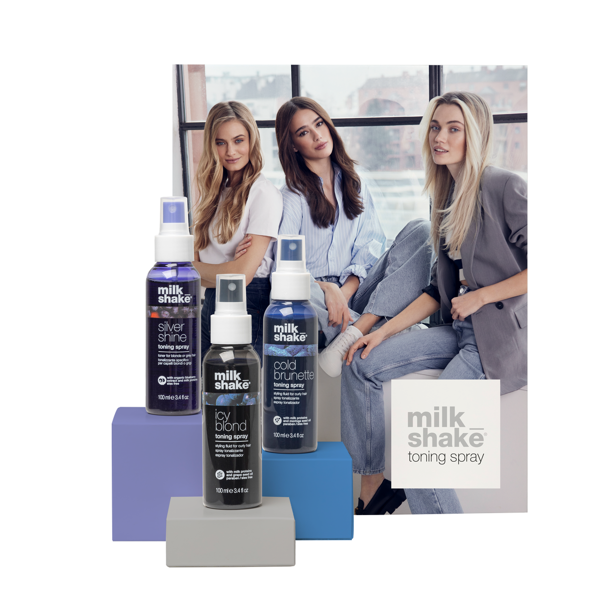 toning spray présentoir comptoir